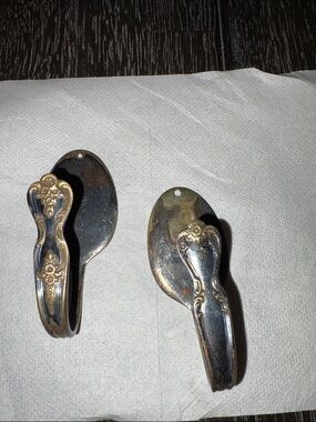 Vintage Silver Spoon Hooks